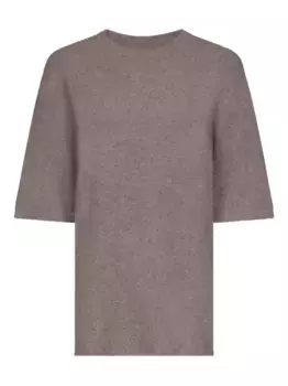 Свитер с короткими рукавами LouLou de Saison, коричневый