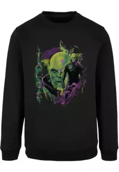 Свитер с круглым вырезом ABSOLUTE CULT "ABSOLUTE CULT Мужской Капитан Марвел - Talos Smoke Crewneck", черный