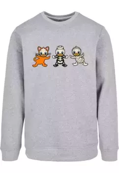 Свитер с круглым вырезом ABSOLUTE CULT "ABSOLUTE CULT Men's Duck Tales - Костюмы на Хэллоуин с круглым вырезом", серый