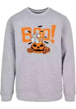 Свитер с круглым вырезом ABSOLUTE CULT "ABSOLUTE CULT Мужской Tom And Jerry - Boo Crewneck", серый