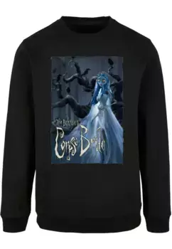 Свитер с круглым вырезом ABSOLUTE CULT "ABSOLUTE CULT Men's Corpse Bride - Poster Crewneck", черный
