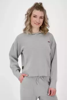 Свитер с круглым вырезом Alife & Kickin "GwenAK A Knit женский джемпер с круглым вырезом, пуловер", цвет Steal