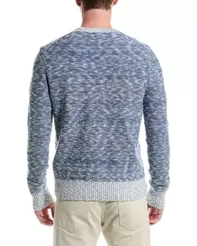 Свитер с круглым вырезом Brooks Brothers, синий