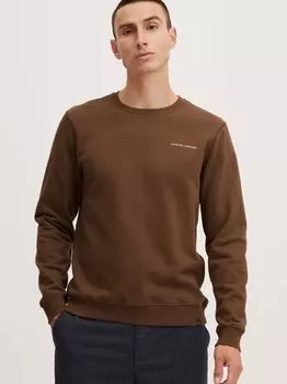 Свитер с круглым вырезом cfseverin Casual Friday, коричневый