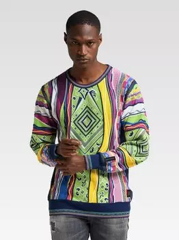 Свитер с круглым вырезом cuccaro Carlo Colucci, синий