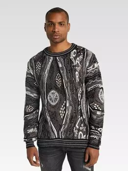 Свитер с круглым вырезом дамиан Carlo Colucci, белый