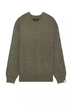 Свитер с круглым вырезом Dexter Marl Rag & Bone, цвет Army Green Multi