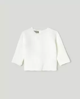 Свитер с круглым вырезом для мальчика Coconut El Corte Ingls, белый