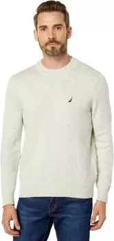 Свитер с круглым вырезом Donegal, изготовленный из экологически чистых материалов Nautica, цвет Sail Cream