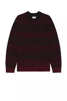 Свитер с круглым вырезом джейсон Obey, цвет zinfandel