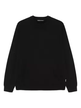 Свитер с круглым вырезом Ea7 Emporio Armani, черный