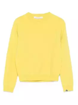 Свитер с круглым вырезом extreme cashmere, желтый