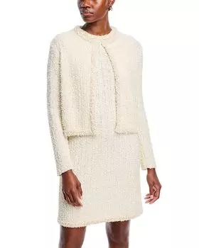 Свитер с круглым вырезом Fabiana Filippi, слоновая кость/кремовый