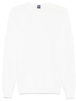 Свитер с круглым вырезом Fedeli, белый