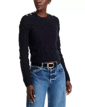 Свитер с круглым вырезом FRAME, синий