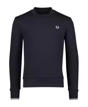 Свитер с круглым вырезом Fred Perry, синий