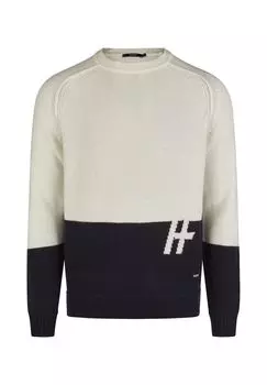 Свитер с круглым вырезом HECHTER PARIS, кремовый