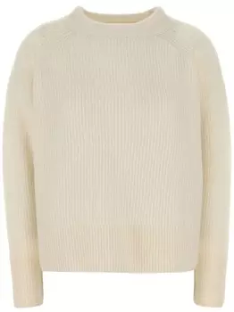 Свитер с круглым вырезом и длинными рукавами Co, нейтральный цвет