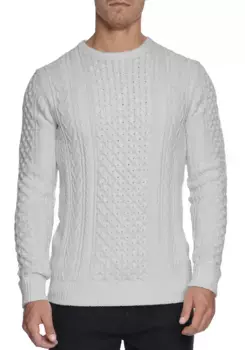 Свитер с круглым вырезом Indicode "Belinski", цвет Lt Grey Mi