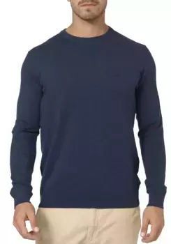 Свитер с круглым вырезом Indicode "Wildman", цвет морской волны