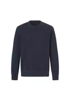 Свитер с круглым вырезом из хлопка. Paddock'S, синий