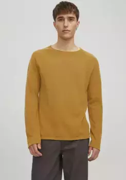 Свитер с круглым вырезом Jack & Jones "HILL KNIT", цвет Harvest Gold