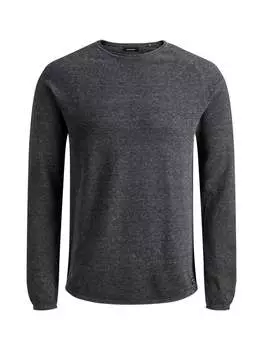 Свитер с круглым вырезом Jack & Jones, серый