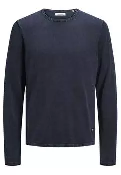Свитер с круглым вырезом Jack & Jones, синий