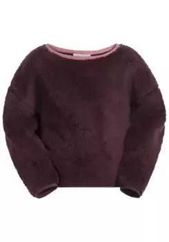 Свитер с круглым вырезом Jack Wolfskin "GLEELY FLEECE PULLOVER K", цвет Boysenberry