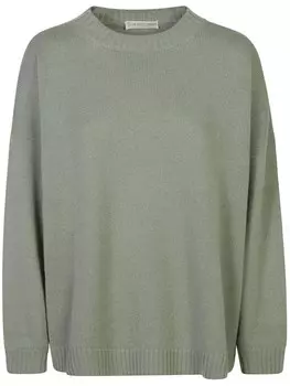 Свитер с круглым вырезом Le Tricot Perugia, зеленый