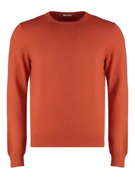 Свитер с круглым вырезом Malo, оранжевый