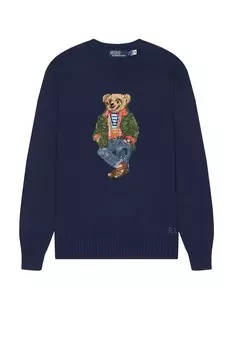 Свитер с круглым вырезом «Медведь» Polo Ralph Lauren, цвет CR24 Freshwater Tahiti Bear
