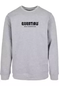 Свитер с круглым вырезом Merchcode " Merchcode Men's Essentials New Generation Basic Crewneck", серый