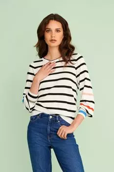 Свитер с круглым вырезом Next, белый