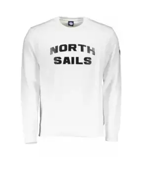 Свитер с круглым вырезом North Sails, белый