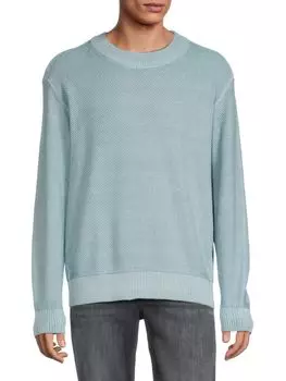 Свитер с круглым вырезом Onia, цвет Hazy Cloud