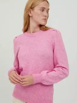 Свитер с круглым вырезом от milo B.Young, розовый