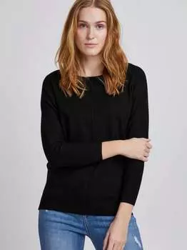 Свитер с круглым вырезом от pimba B.Young, черный