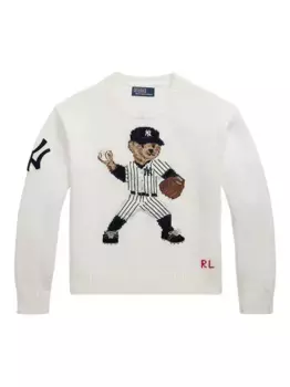 Свитер с круглым вырезом POLO RALPH LAUREN, белый