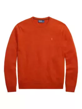 Свитер с круглым вырезом POLO RALPH LAUREN, оранжевый