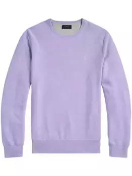 Свитер с круглым вырезом POLO RALPH LAUREN, фиолетовый