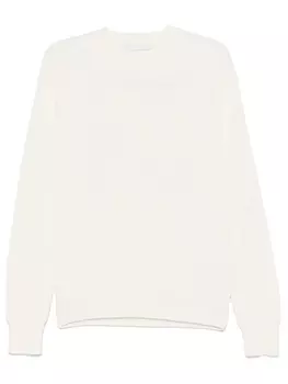 Свитер с круглым вырезом Prada Cotton