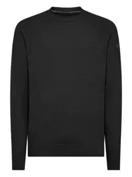 Свитер с круглым вырезом RRD, черный