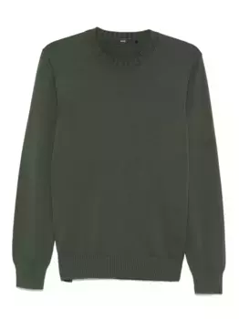 Свитер с круглым вырезом SAPIO, зеленый