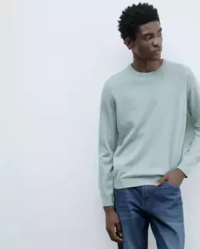 Свитер с круглым вырезом Sfera, светло-зеленый