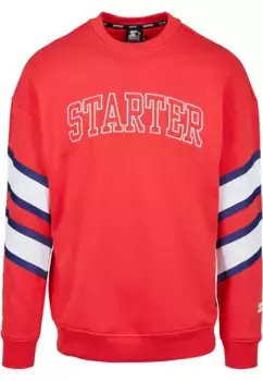 Свитер с круглым вырезом Starter Black Label "Start Black Label Men's Starter Team Front Crew", красный