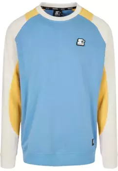 Свитер с круглым вырезом Starter Black Label " Starter Black Label Men's Starter Laser Crew", цвет Hrznblu/Clfrnyllw/Plwht