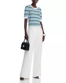 Свитер с круглым вырезом T Tahari, мультиколор