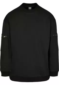 Свитер с круглым вырезом URBAN CLASSICS " Urban Classics Men's Training Terry Crew", черный