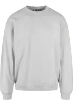 Свитер с круглым вырезом URBAN CLASSICS " Urban Classics Men's Pigment Dyed Crew Neck", цвет Lightasphalt